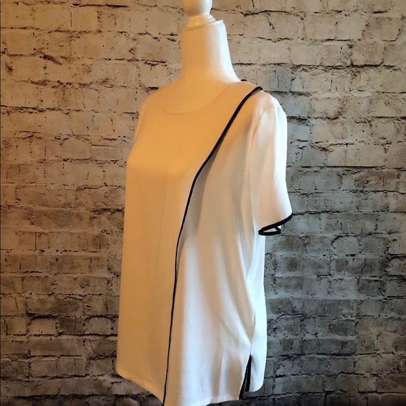 DKNY Overlapping-Front Top - Picture 4 of 7